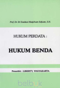 Image of Hukum perdata : hukum benda