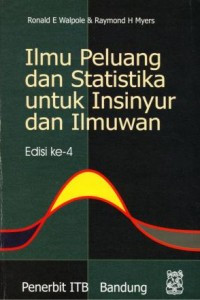 Image of Ilmu peluang dan statistika untuk insinyur dan ilmuwan