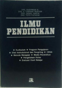 Image of Ilmu pendidikan
