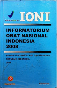 Image of Informatorium obat nasional indonesia