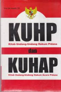 Image of KUHP dan KUHAP