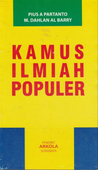 Image of Kamus ilmiah populer