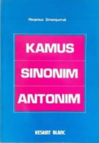 Image of Kamus sinonim antonim