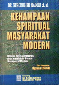 Image of Kehampaan spritual masyarakat modern