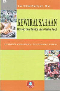 Image of Kewirausahaan : konsep dan realita pada usaha kecil