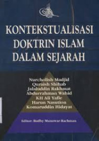 Image of Kontektualisasi doktrin islam dalam sejarah