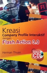 Image of Kreasi company profile interaktif dengan flasd action 3.0
