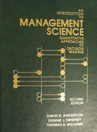 Image of An introduction to management science quantitative approaches to decision making