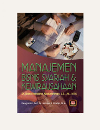 Image of Manajemen bisnis syariah dan kewirausahaan