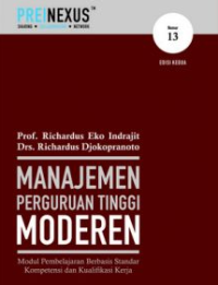 Image of Manajemen perguruan tinggi moderen