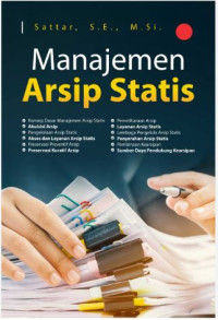 Image of Manajemen arsip statis