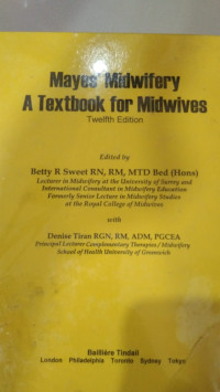 Image of Mayes Midwifery A Textbook For Midwives