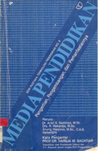 Image of Media Pendidikan : pengertian, pengembangan dan pemanfaatannya