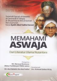 Image of Memahami aswaja : dari literatur nusantara