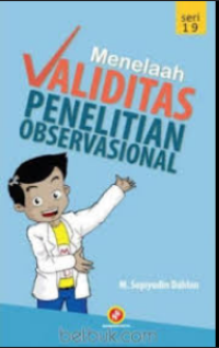 Image of Menelaah validitas penelitian observasional