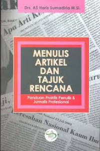 Image of Menulis artikel dan tajuk rencana