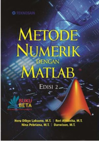 Image of Metode Numerik dengan Matlab