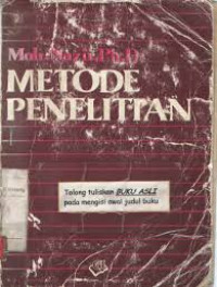 Image of Metode penelitian