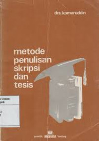 Image of Metode penulisan skripsi dan tesis