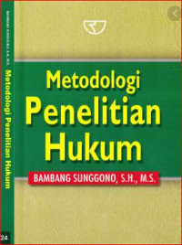 Image of Metodologi peneltian hukum