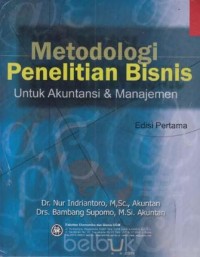 Image of Metodologi penelitian bisnis : untuk akuntansi & manajemen