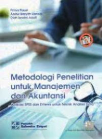 Image of Metodologi penelitian untuk manajemen dan akuntansi : aplikasi SPSS dan EViews untuk teknik analisis data