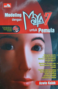 Image of Modeling dengan maya 7 untuk pemula
