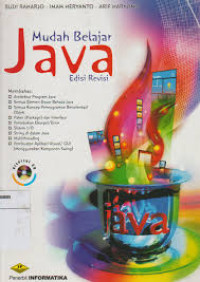 Image of Mudah belajar java