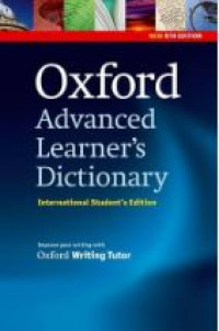 Image of Oxford advanced learner's dictionary : international student's adition