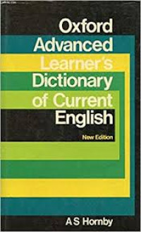 Image of Oxford advanced learner`s dictionary of current english : AS hornby