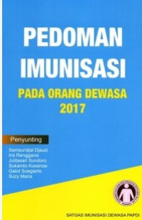 Image of Pedoman Imunisasi pada Orang dewasa 2017
