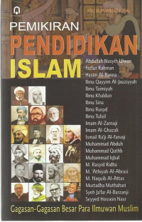 Image of Pemikiran pendidikan islam : gagasan gagasan besar para ilmuwan muslim