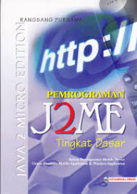 Image of Pemprograman J2ME tingkat dasar