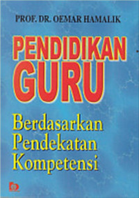 Image of Pendidikan guru : berdasarkan pendekatan Kompetensi