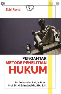 Image of Pengantar metode penelitian hukum