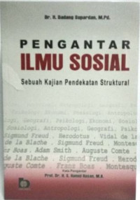 Image of Pengantar ilmu sosial : Sebuah kajian pendekatan struktural