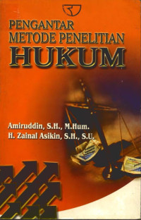 Image of Pengantar metode penelitian hukum