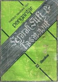 Image of Pengantar sejarah sufi dan tasawwuf