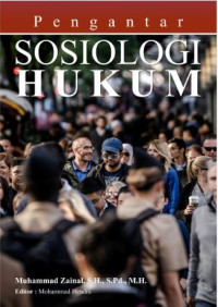 Image of Pengantar sosiologi hukum