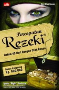 Image of Percepatan rezeki dalam 40 hari dengan otak kanan