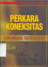 Image of Perkara koneksitas : ginandjar menggugat