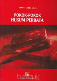 Image of Pokok-pokok hukum perdata