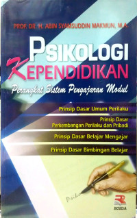 Image of Psikologi kependidikan : perangkat sistem pengajaran modul