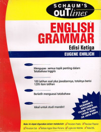 Image of Schum's outlines : english grammar