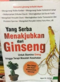 Image of Yang Serba Menakjubkan Dari Ginseng : untuk stamina greng hingga terapi masalah kesehatan