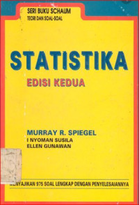 Image of Seri buku Schaum : teori dan soal-soal statistika