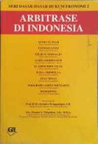 Image of Seri dasar dasar hukum ekonomi 2 : Arbitrase di indonesia