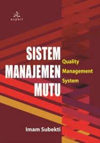 Image of Sistem manajemen mutu : quality management system