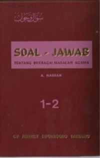 Image of Soal jawab tentang berbagai masalah agama (Jilid 1)