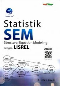 Image of Statistik SEM structural equation modeling dengan LISREL